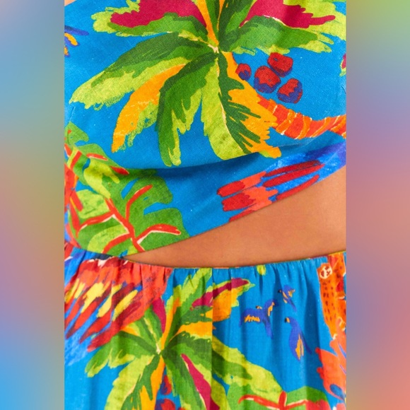 Farm Rio Sunny Day One Shoulder Maxi Dress - Picture 10 of 11